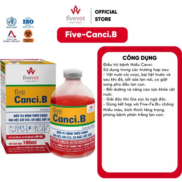 Canci.B- Thuốc tiêm