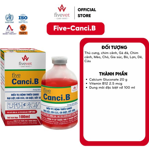 Canci.B- Thuốc tiêm