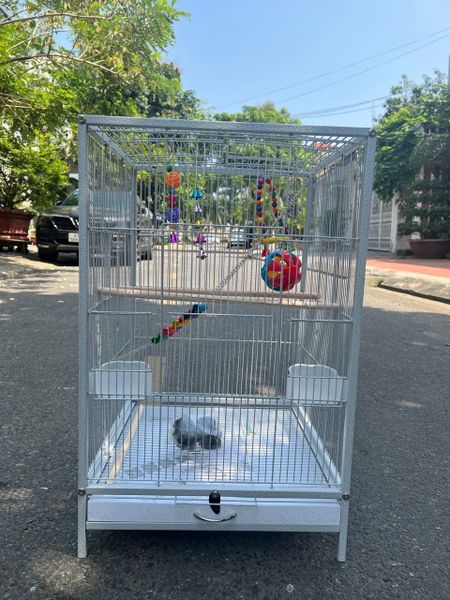 Lồng Nuôi Vẹt Trung 02