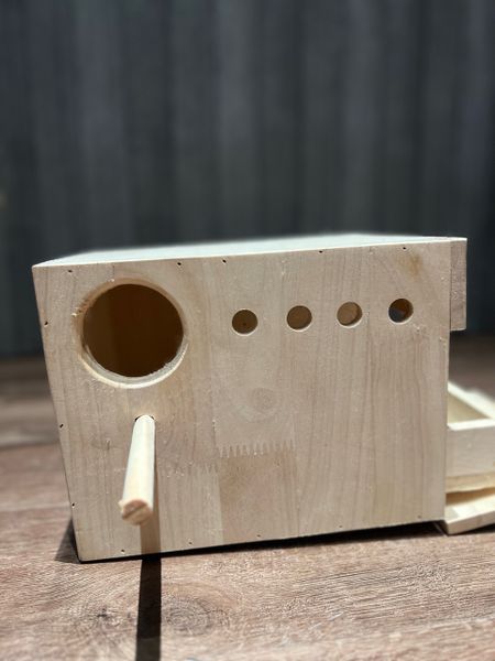 Tổ Lovebird Có Khay