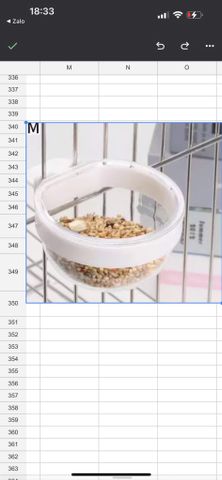 Cốc Đựng Hạt Gắn Lồng