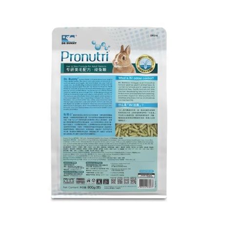 N-DR316 Dr.Bunny Thức ăn làm đẹp lông cho Thỏ lớn 900g