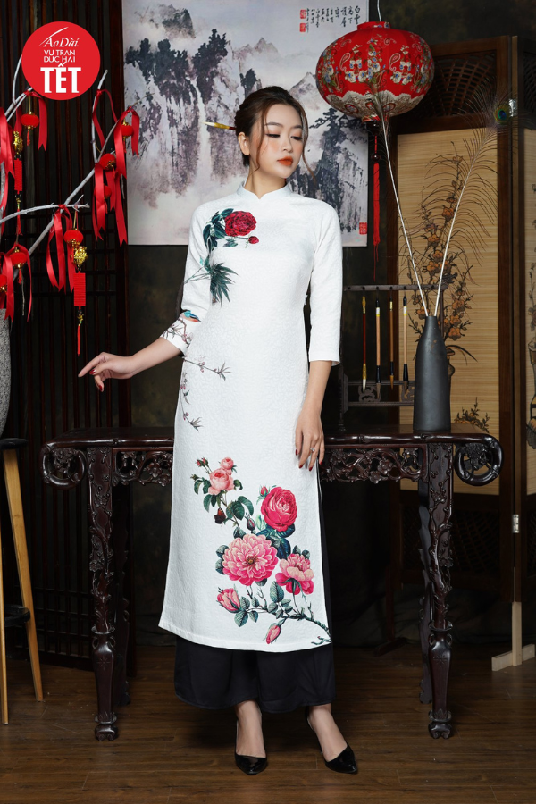 Áo dài Mai Điểu Xuân Ca ADTet0904