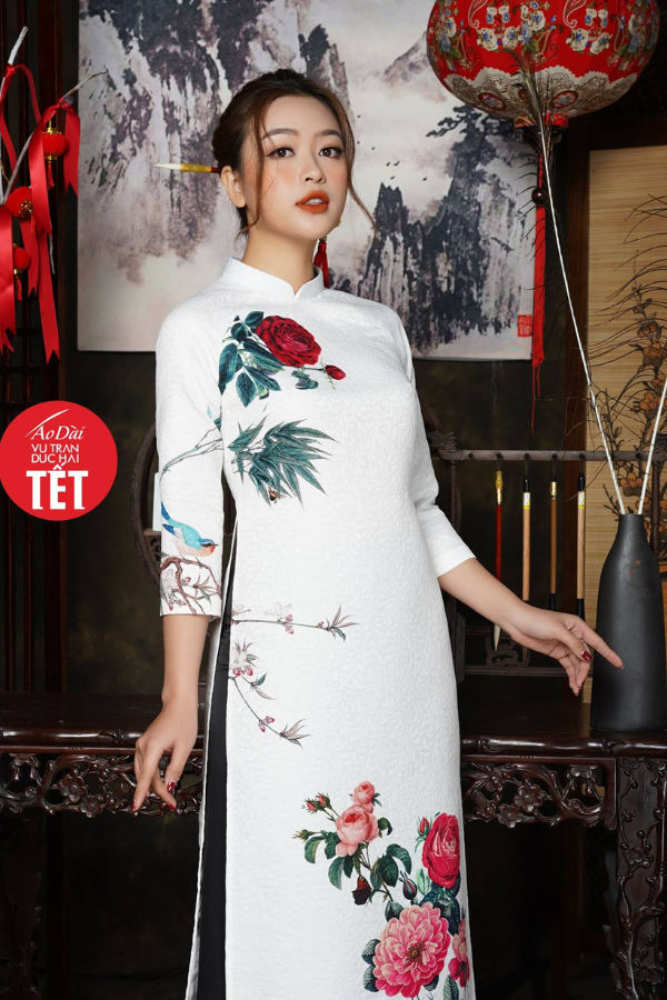 Áo dài Mai Điểu Xuân Ca ADTet0904