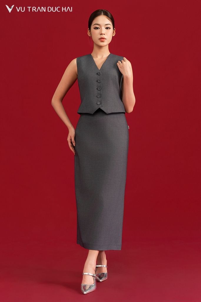 Gile dáng crop không túi GLO2602