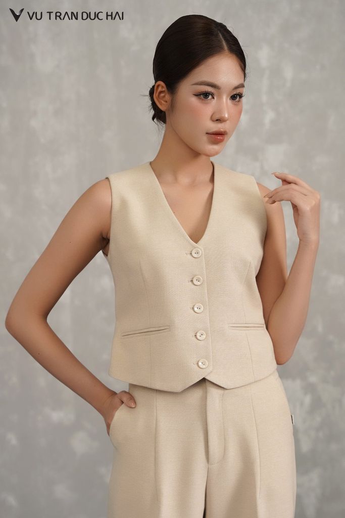 Gile dáng crop bổ 2 túi GLO2601