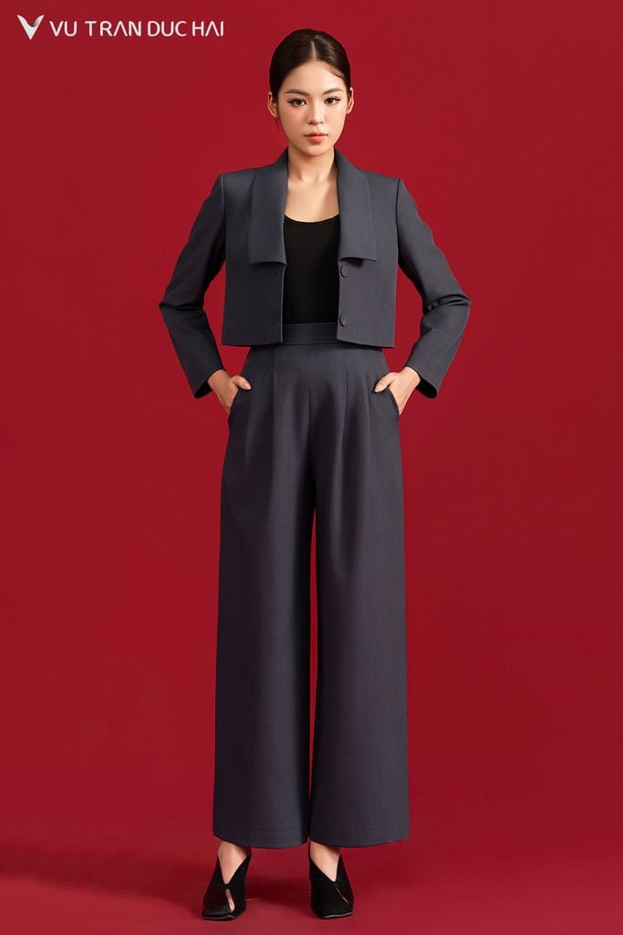 Quần 2 ly dáng suông TRO2602