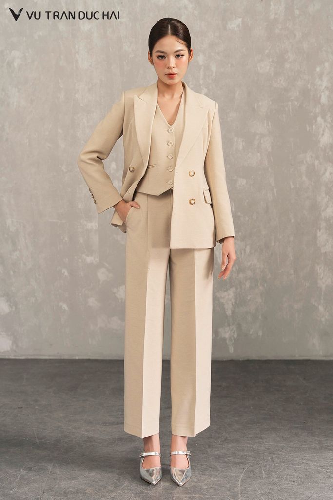 Quần 2 ly cạp móc cài TRO2601