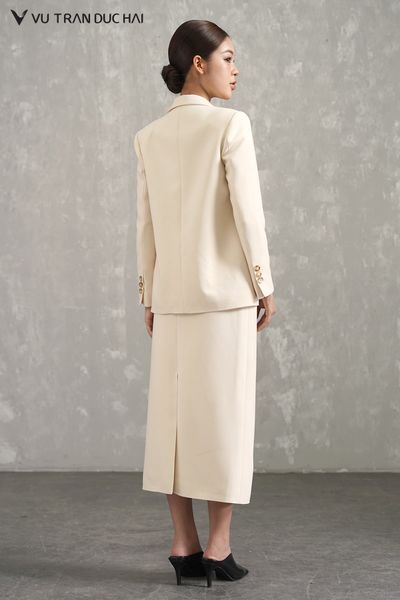 Blazer dáng suông ve to 1 khuy BLO2604