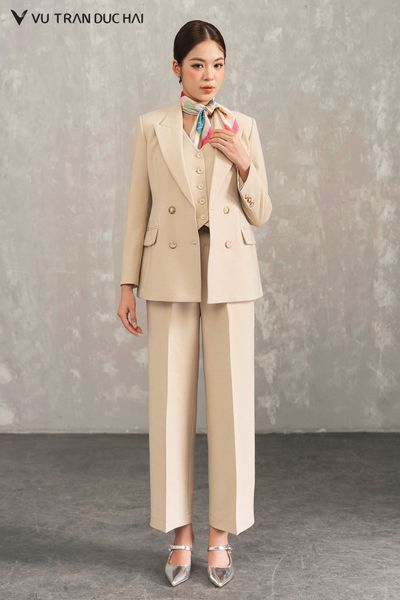 Quần 2 ly cạp móc cài TRO2601