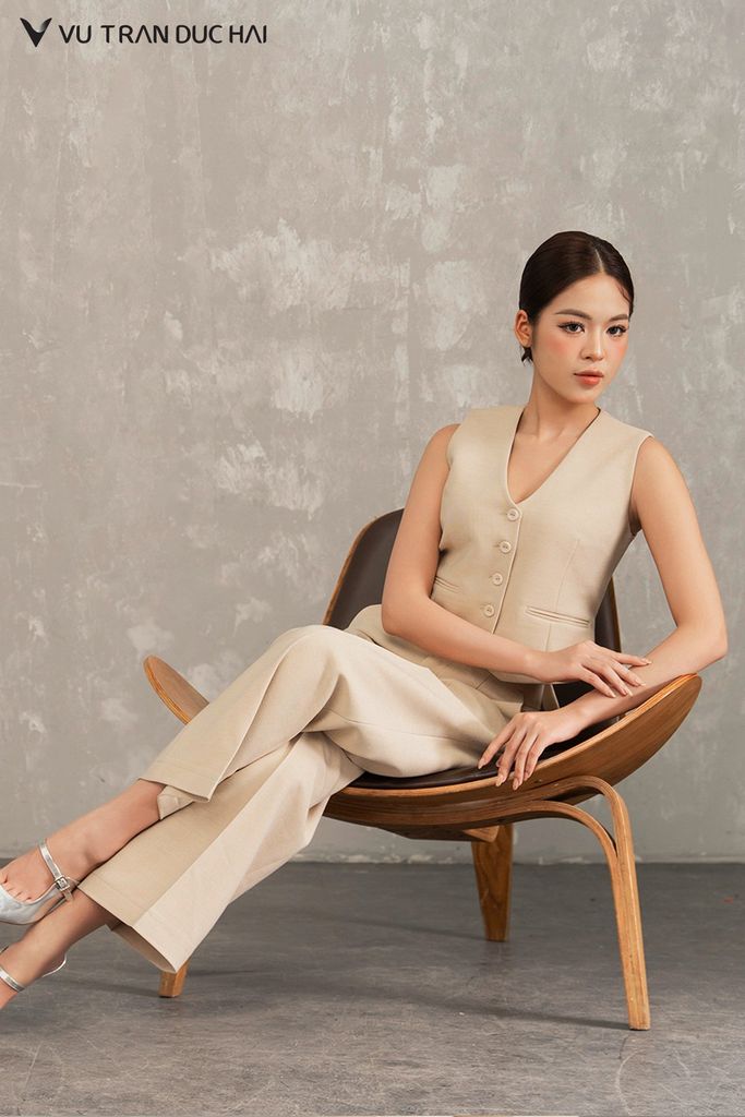 Gile dáng crop bổ 2 túi GLO2601