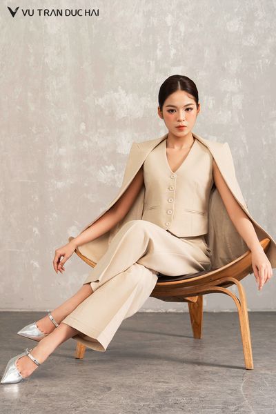 Gile dáng crop bổ 2 túi GLO2601