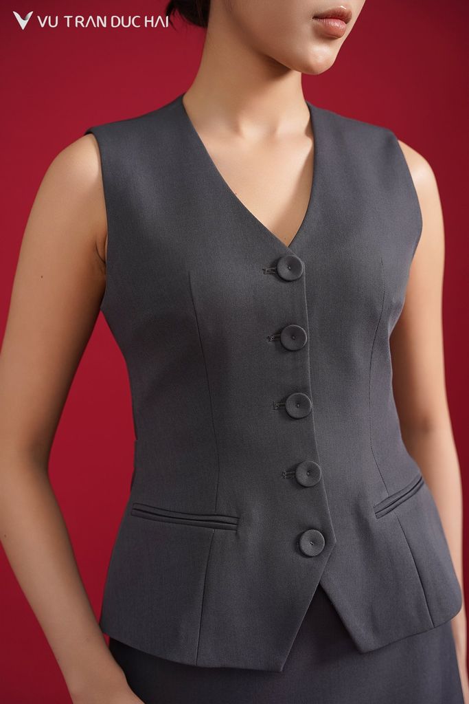 Gile dài dáng ôm tôn vòng eo GLO2603