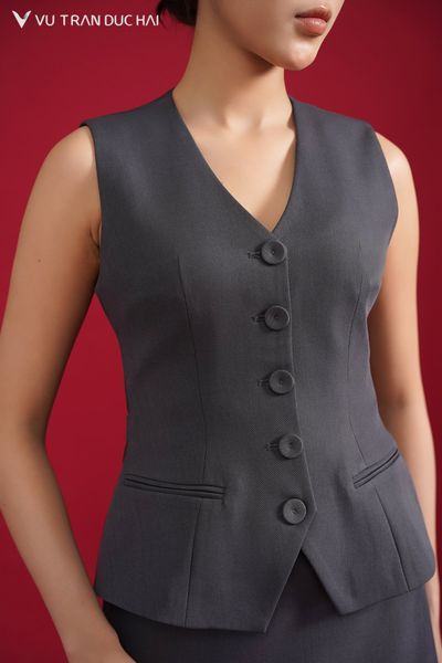 Gile dài dáng ôm tôn vòng eo GLO2603