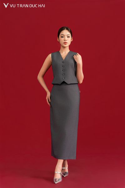 Gile dáng crop không túi GLO2602