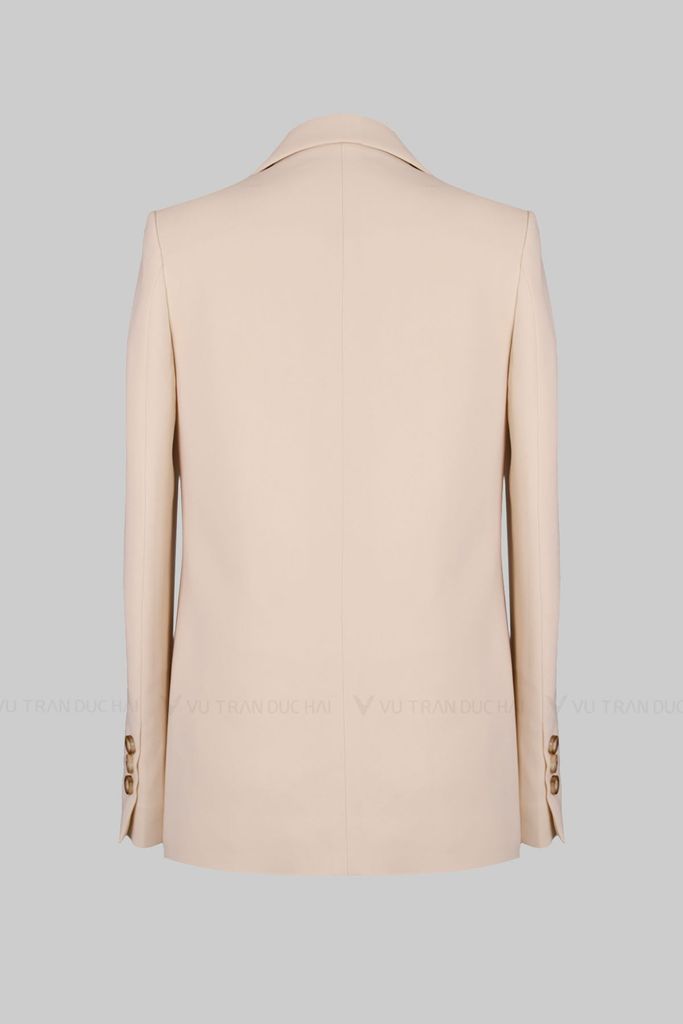 Blazer dáng suông ve to 1 khuy BLO2604