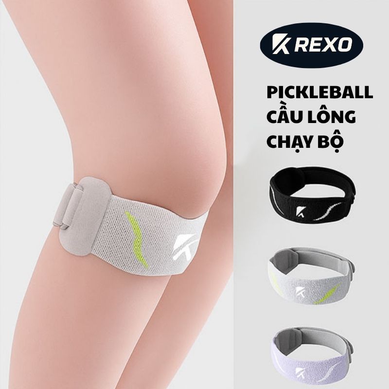 Bó Gối Thể Thao Chính Hãng REXO BG0125 – Bảo Vệ Khớp Gối, Chống Chấn Thương Hiệu Qủa