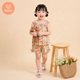  (BST HẠ NHIÊN)- Set Bộ Hoa Nhí Tamiuy Cho Bé Gái 10-35kg – Bộ Mặc Nhà, Đi Chơi Mùa Hè Thoáng Mát Phong Cách Hàn Quốc 