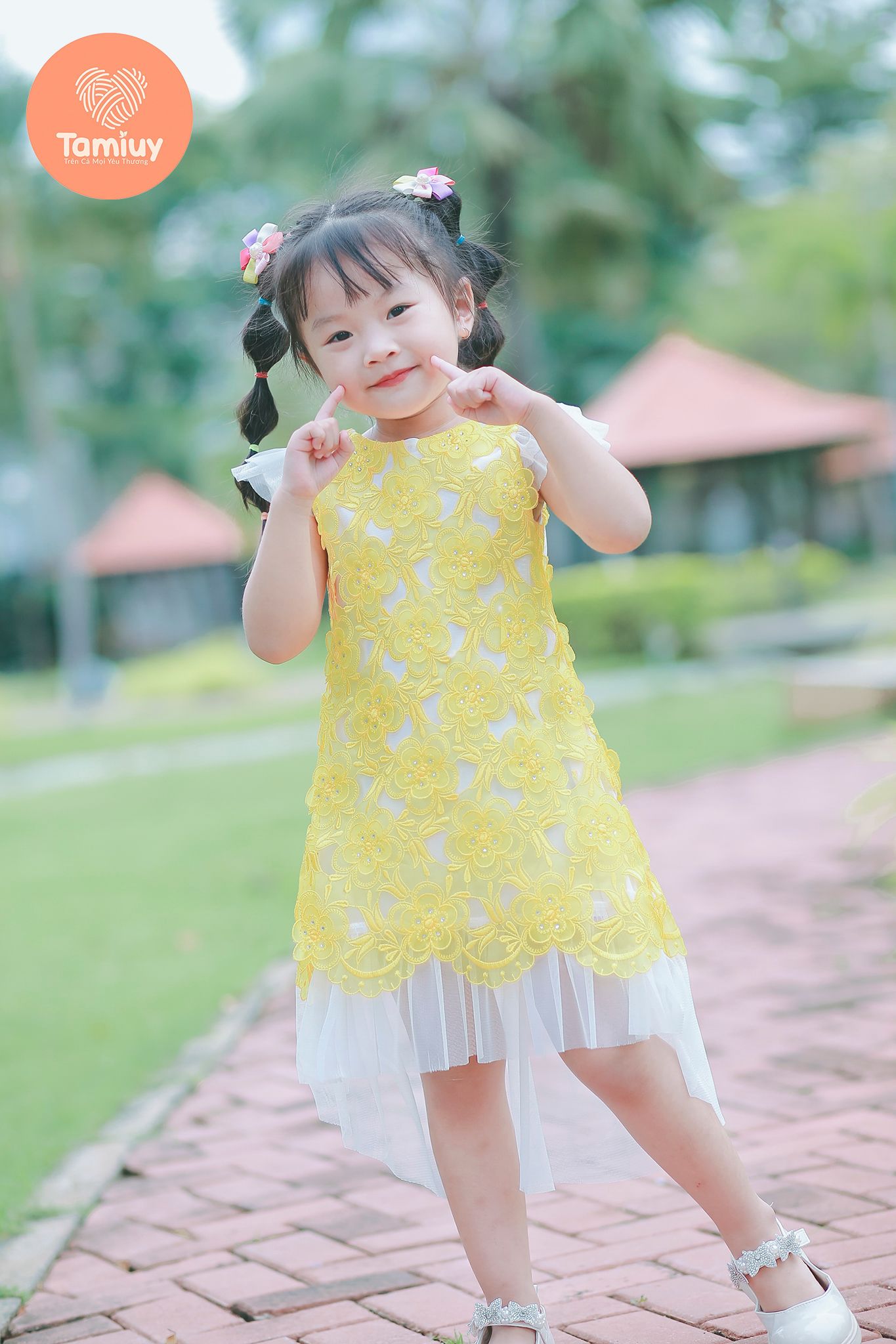  Đầm Ren Đuôi Cá Tamiuy Thiết Kế Cao Cấp, Dành Cho Bé Gái (1-10T) 