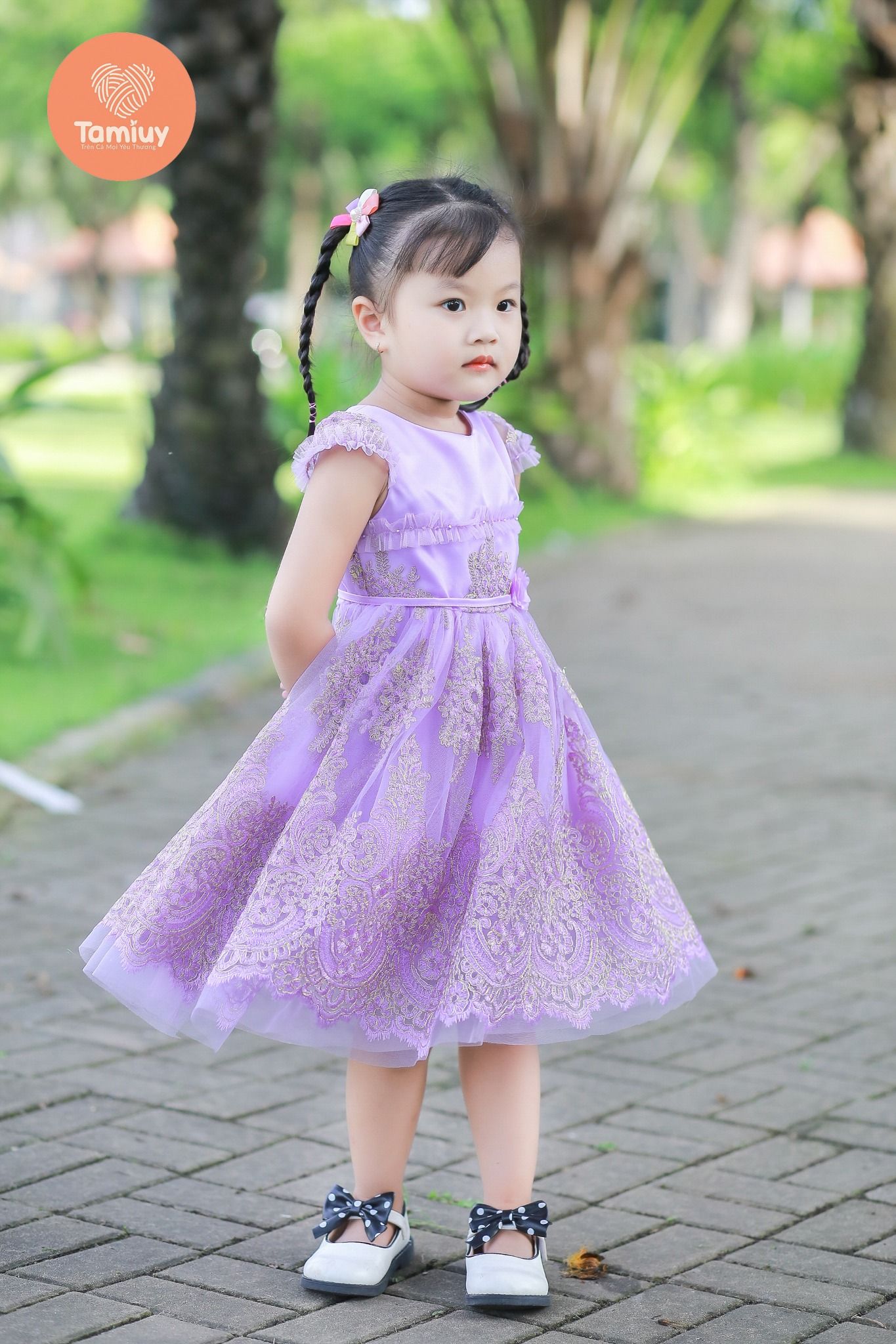  Đầm Dạ Hội Tamiuy Đăng Chân Cao Cấp, Dành Cho Bé Mặc Dự Tiệc & Chụp Ảnh 