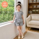  TAMIUY JOLLY SET – Set Bộ Bé Gái Cao Cấp Kèm Quần Short  | Size 10–42kg 
