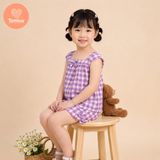  (BST HẠ NHIÊN)- Set Bộ Hoa Nhí Tamiuy Cho Bé Gái 10-35kg – Bộ Mặc Nhà, Đi Chơi Mùa Hè Thoáng Mát Phong Cách Hàn Quốc 