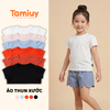 Áo Thun Bé Gái Tamiuy Cotton Mềm Thoáng Co Giãn 4 Chiều Mặc Mát Size 10-40kg