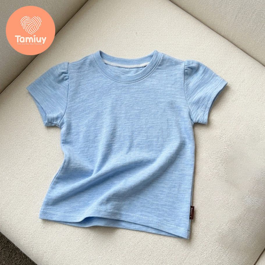  Áo Thun Bé Gái Tamiuy Cotton Mềm Thoáng Co Giãn 4 Chiều Mặc Mát Size 10-40kg 