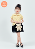 Tamiuy- Set Thiết Kế Bé Gái Áo Polo Cổ Trụ Năng Động Thể Thao Phối Chân Váy