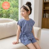  TAMIUY JOLLY SET – Set Bộ Bé Gái Cao Cấp Kèm Quần Short  | Size 10–42kg 