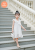  Đầm Sát Nách Tamiuy Bèo Lệch Vai Dành Cho Bé 10-38 kg 