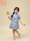  TAMIUY – Yếm Thiết Kế Bé Gái Donut Muse Phong Cách Năng Động 