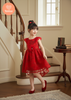  Đầm Dạ Hội Tamiuy  Ren Đuôi Cá Màu Đỏ, 3 Lớp Tùng Xòe Công Chúa (1-10T) 