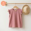  Áo Thun Bông Tay Bèo Dún Bé Gái Tamiuy Cotton Mềm Thoáng  Mặc Mát Size 10-40kg 