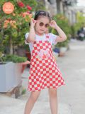  Yếm Caro Tamiuy Đính Chữ Hot Chất Liệu Cao Cấp, Dành Cho Bé Năng Động (1-10T) 