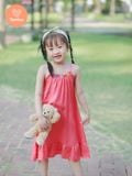  Đầm Yếm 2 Dây Bé Gái Tamiuy Chất Cotton Mềm Mịn Cho Bé từ 10-38 kg 
