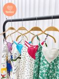  Đầm Yếm Tamiuy 2 Dây Trái Tim Bé Gái Cho Bé từ 10-38 kg 