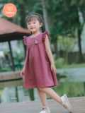  Set Đầm Bé Gái Tamiuy  Đính Thú, Phối Quần Đùi Phồng Phong Cách Hè (1-10T) 