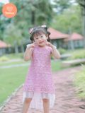 Đầm Ren Đuôi Cá Tamiuy Thiết Kế Cao Cấp, Dành Cho Bé Gái (1-10T) 