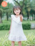  Đầm Sát Nách Tamiuy Bèo Lệch Vai Dành Cho Bé 10-38 kg 