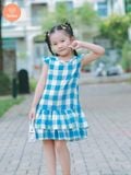  Đầm Xòe Đuôi Cá Bé Gái Tamiuy, Thiết Kế 2 Tầng Điệu Đà (1-10 Tuổi) 