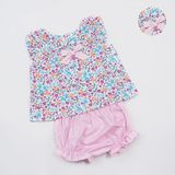  Set Quần Áo Bé Gái Tamiuy, Chất Cotton Mềm Mại, Họa Tiết Đáng Yêu Cho Bé Sơ Sinh 