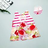  Váy Chữ A Bé Gái Tamiuy Cao Cấp Đính Nơ Họa Tiết Dễ Thương Chất Vải Cotton Mềm Mịn Nhiều Màu Tùy Chọn 