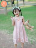  Đầm Yếm 2 Dây Bé Gái Tamiuy Chất Cotton Mềm Mịn Cho Bé từ 10-38 kg 