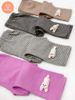  Quần Leg Dài Đính Thú Chất Thun Cotton Dành Cho Bé 1-10 Tuổi 