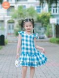  Đầm Xòe Đuôi Cá Bé Gái Tamiuy, Thiết Kế 2 Tầng Điệu Đà (1-10 Tuổi) 