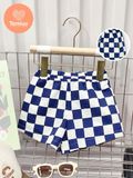  Quần Sort Caro Tamiuy Năng Động Cho Bé Gái (1-10 Tuổi) 