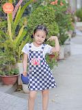  Tamiuy Yếm Caro Tamiuy Đính Chữ Hot Chất Liệu Cotton Cao Cấp Dành Cho Bé Năng Động 1-10 Tuổi 
