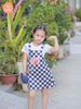  Tamiuy Yếm Caro Tamiuy Đính Chữ Hot Chất Liệu Cotton Cao Cấp Dành Cho Bé Năng Động 1-10 Tuổi 