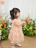  Đầm Xòe BaBy Doll Tamiuy Xẻ Tim Sau Nhiều Màu Sắc Dành CHo Bé TỪ 10 -38 kg 
